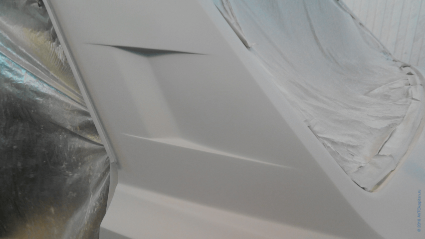Задняя стойка загрунтованная